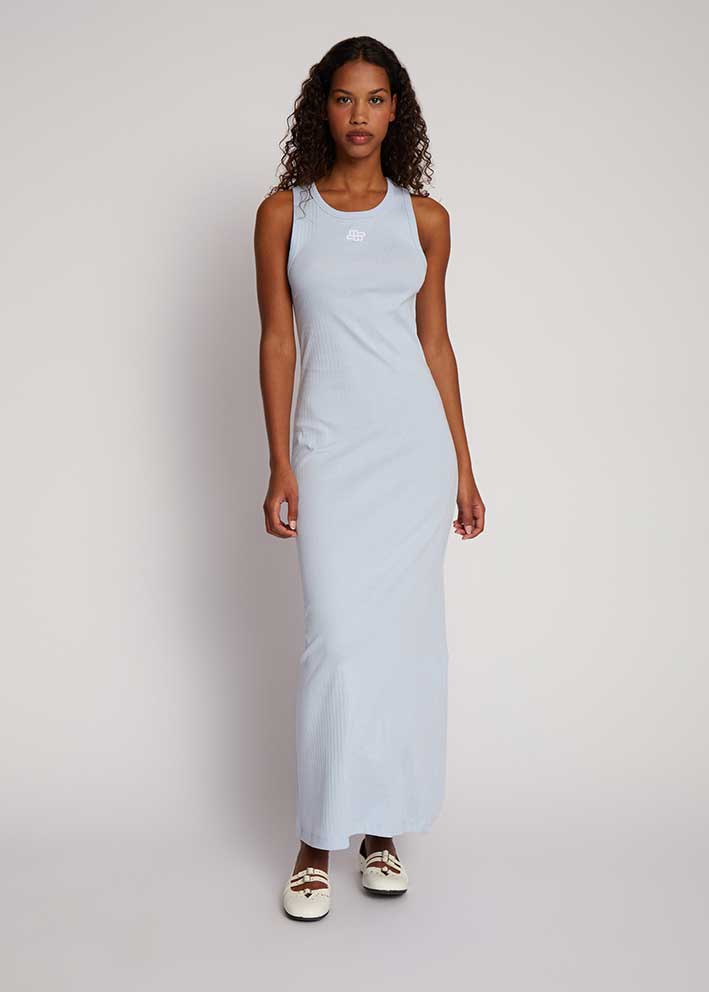 Munthe Fezza Kjole - Light Blue Mode