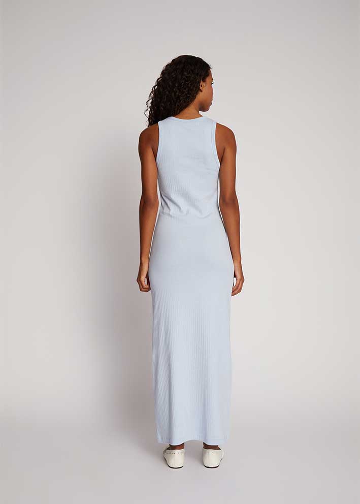 Munthe Fezza Kjole - Light Blue Mode