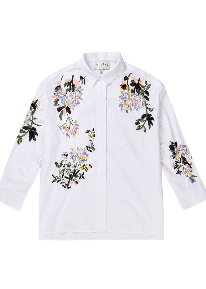 Munthe Singus Skjorte - White Levere