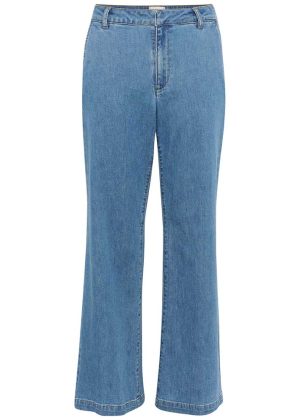 My Essential Wardrobe The Lara Pant - Medium Blue