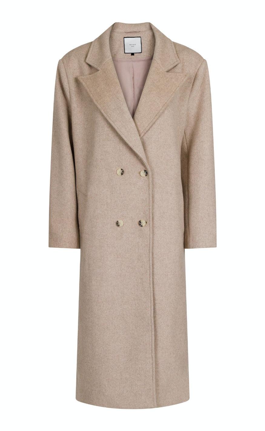 Neo Noir Frakke - Williams - Beige Melange