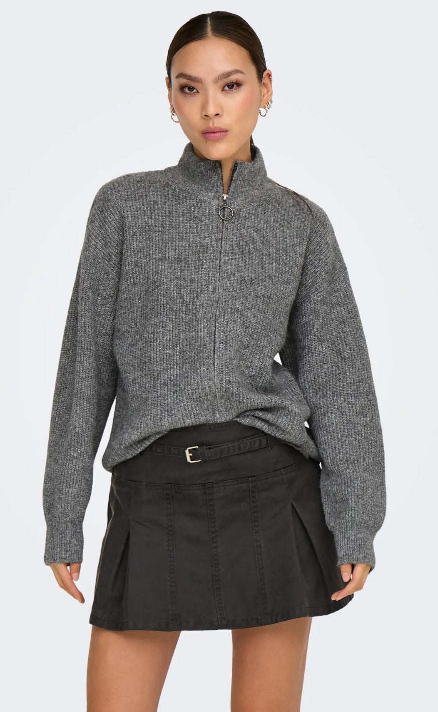 ONLY Cardigan - Tokyo - Dark Grey Melange