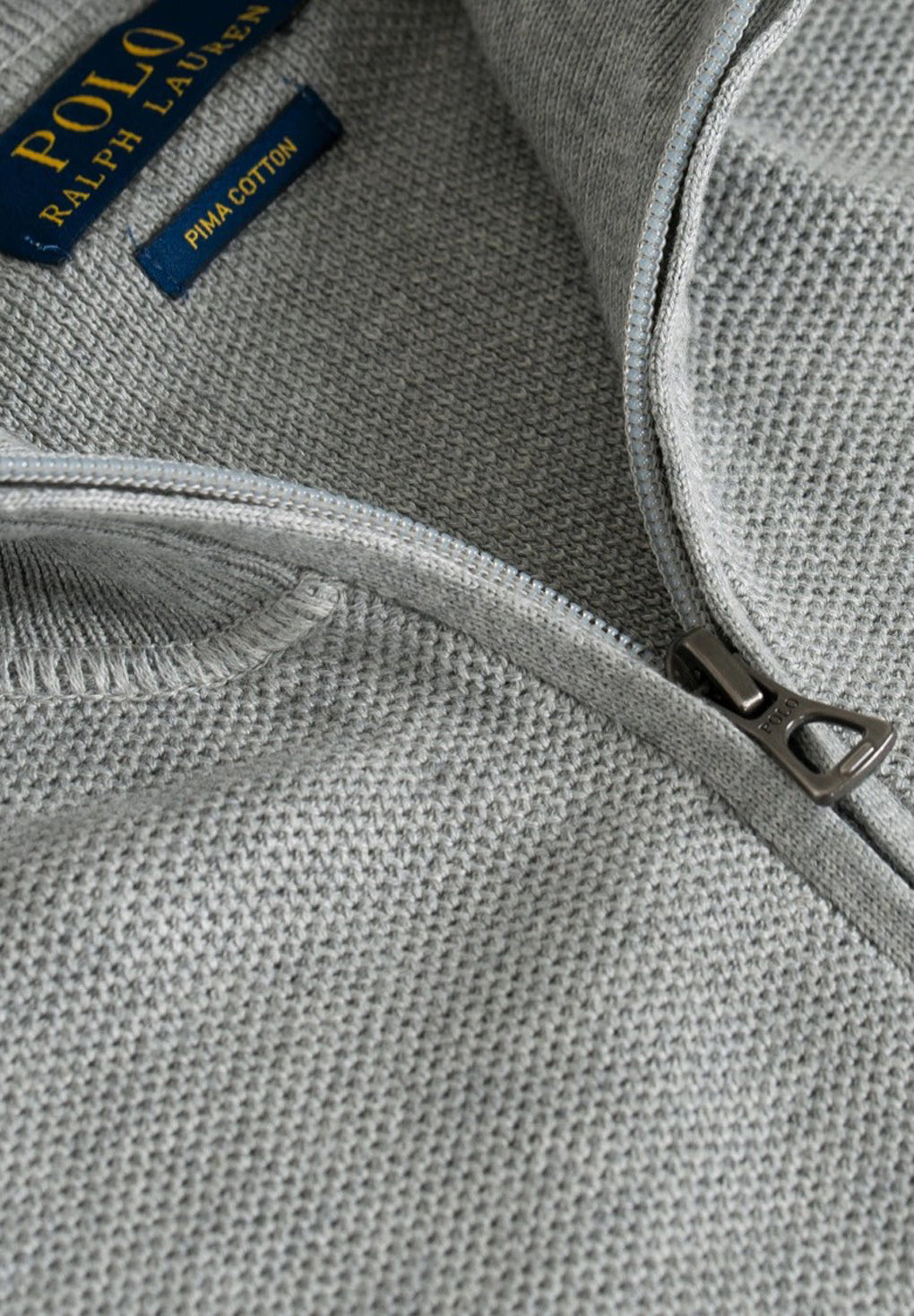 Polo Ralph Lauren Cotton Mesh Full-Zip Cardigan