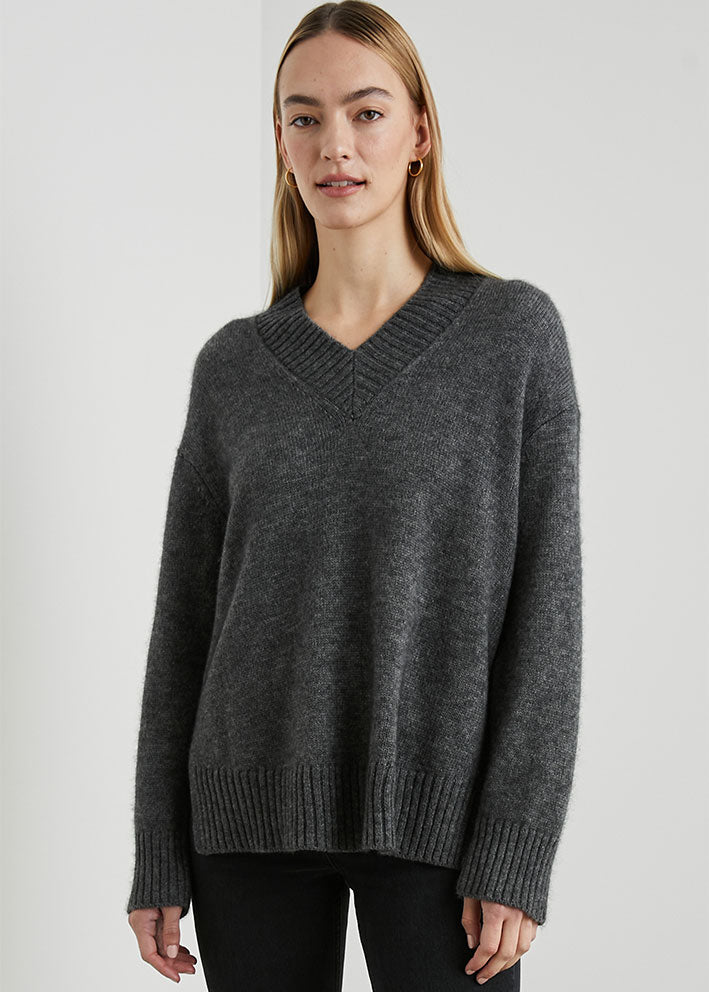 Rails Gisella Cashmere/Silke Sweater - Thunder Mode