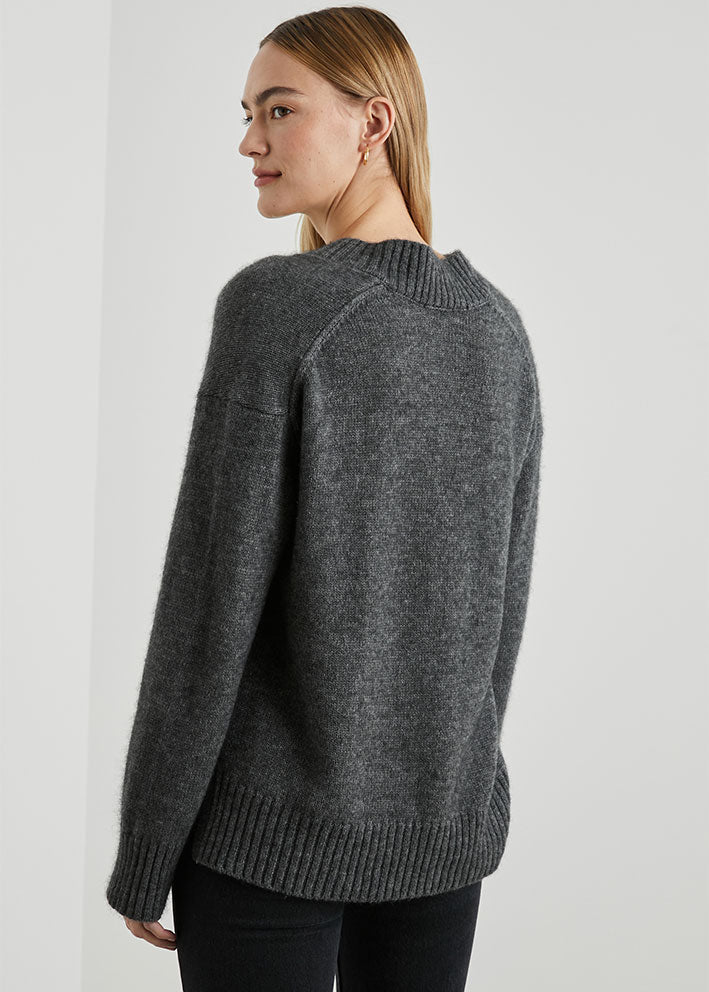 Rails Gisella Cashmere/Silke Sweater - Thunder Mode