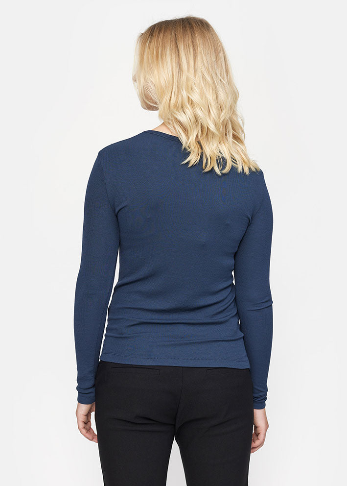 Soft Rebels Fenja O-neck Top SRAW22-300 Total Eclipse
