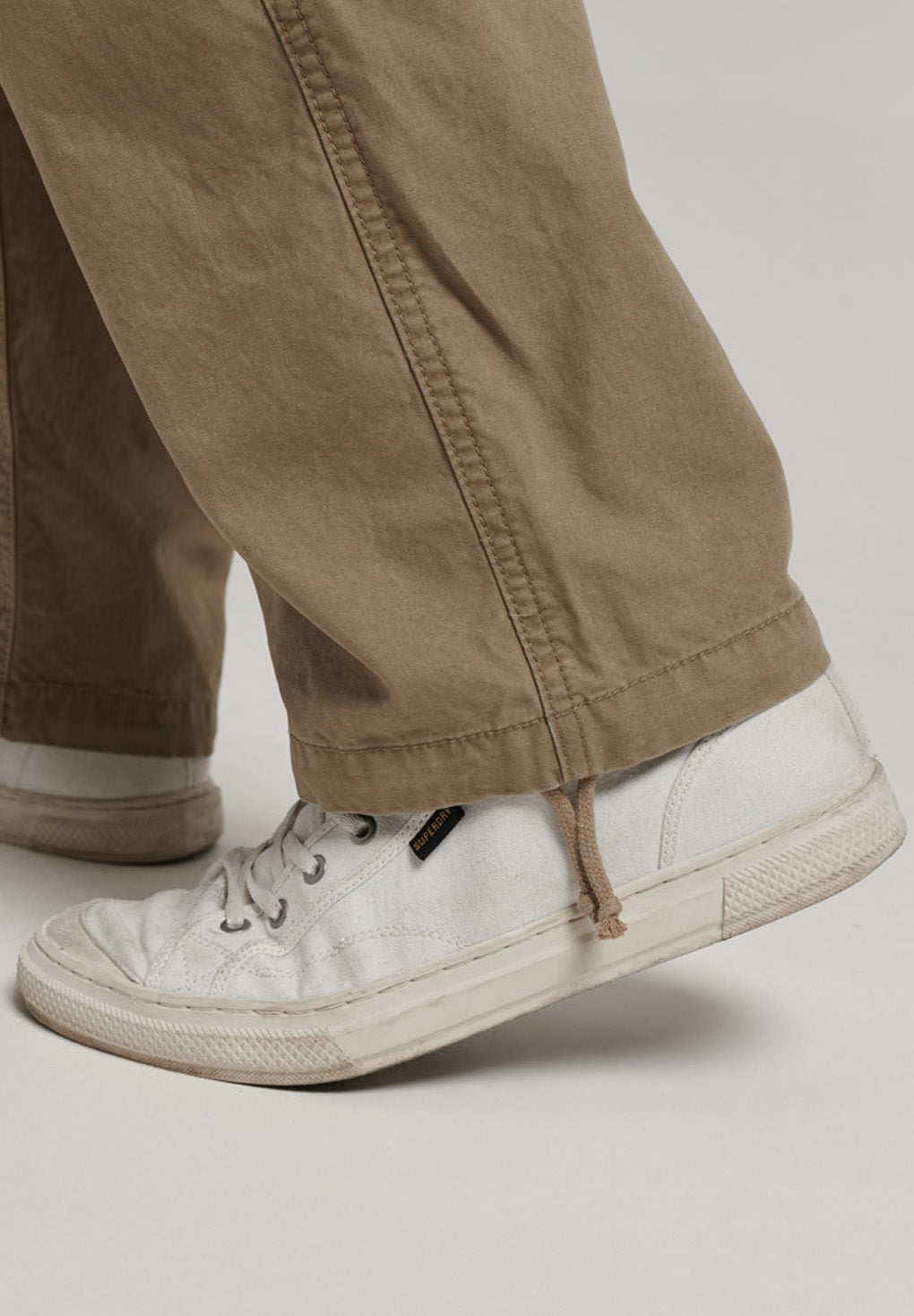 Superdry Organic Cotton Baggy Cargo Pants
