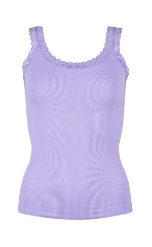 Tim & Simonsen Top - Frida Rib - Lavanda