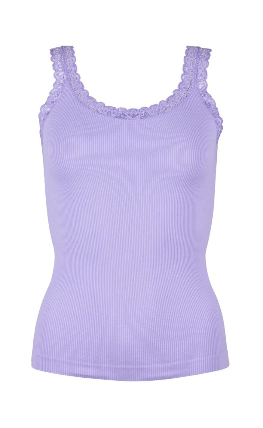 Tim & Simonsen Top - Frida Rib - Lavanda
