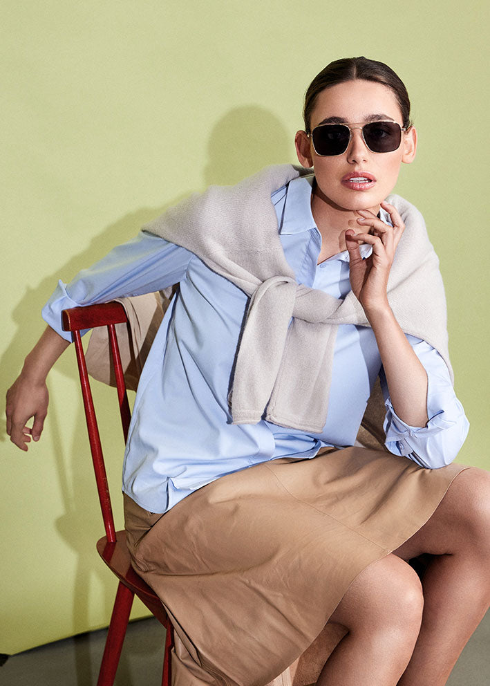 BTF CPH Bamboo Shirt 500089 Light Blue
