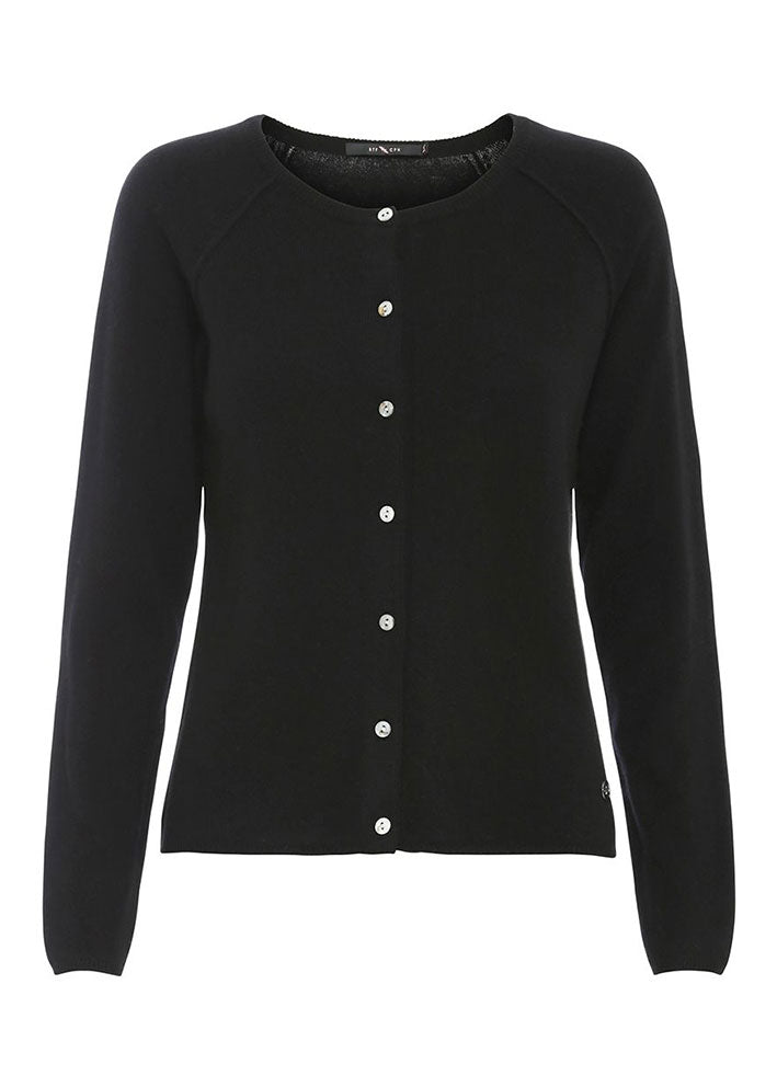 BTF CPH Cashmere Cardigan 50067 Black Levere