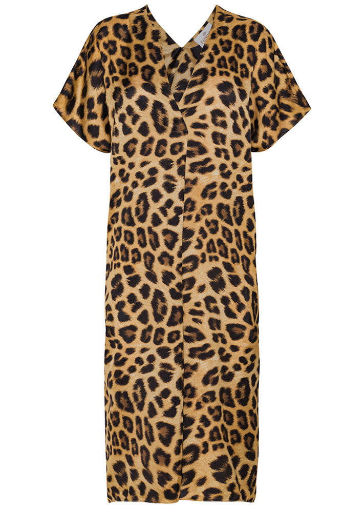 Karmamia Grace Kjole - Leopard Udsalg