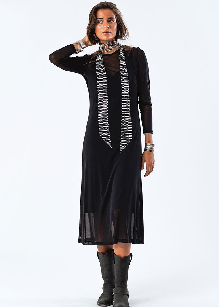 Lollys Laundry Logan Kjole - Black