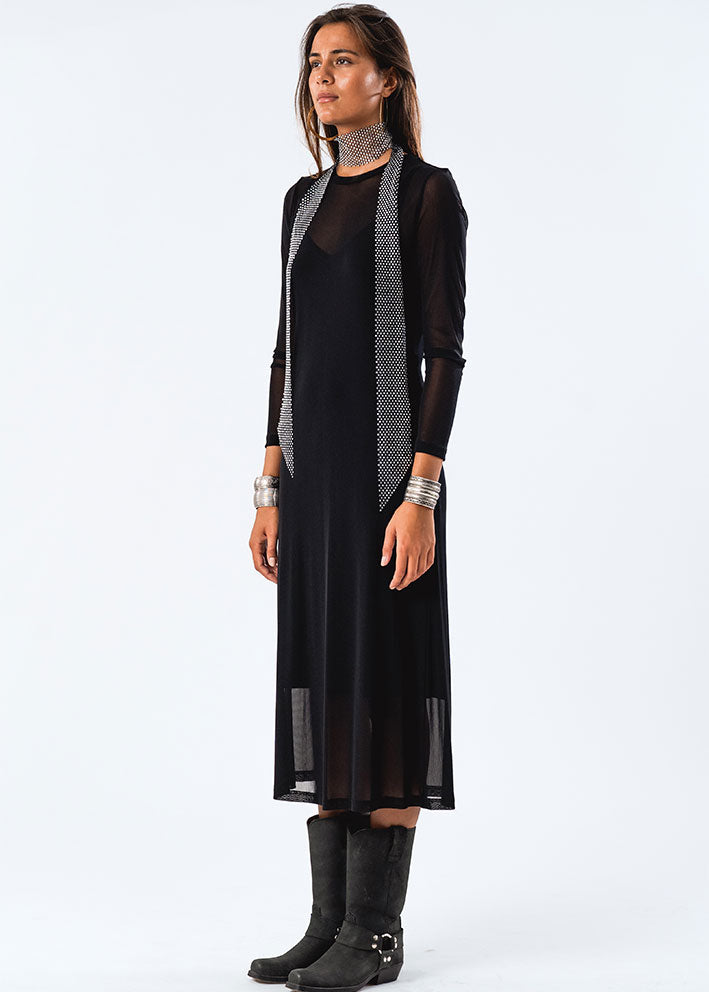 Lollys Laundry Logan Kjole - Black