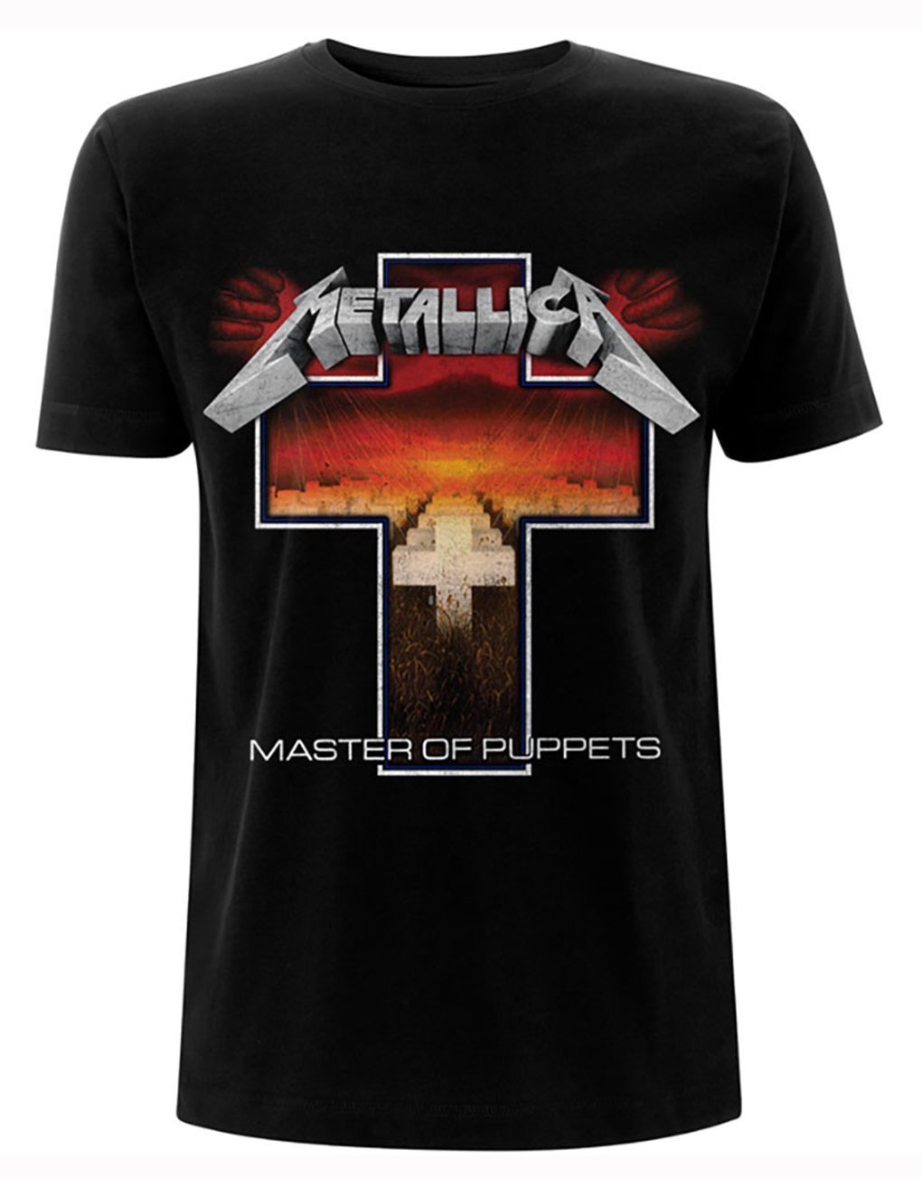 Metallica Master Of Puppets Cross T-Shirt
