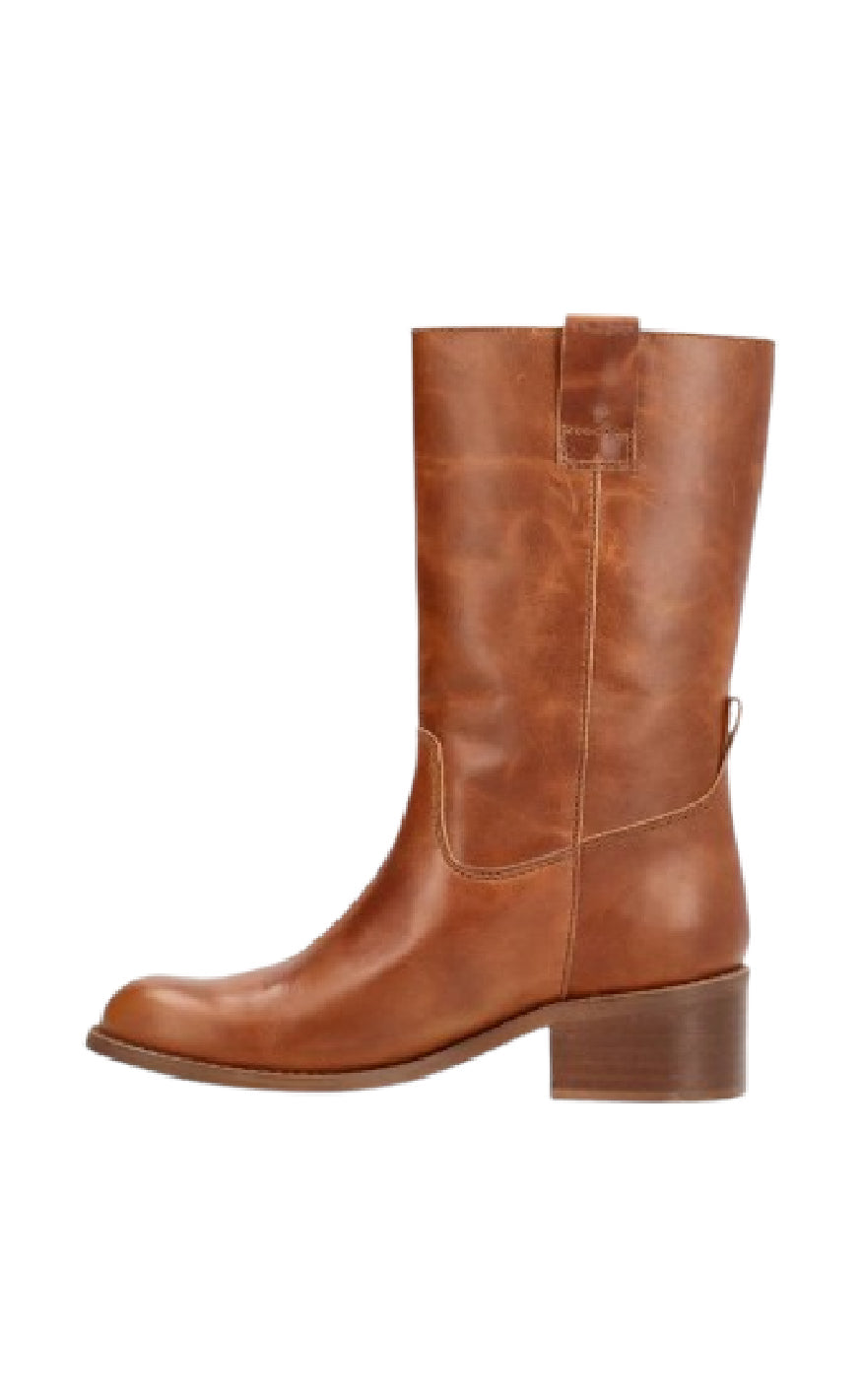 Phenumb Støvler - Martina - Leather Cognac