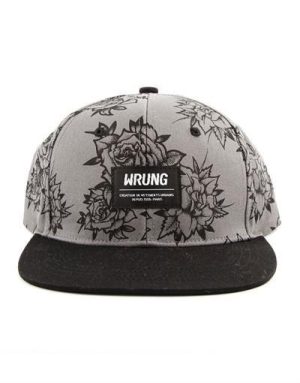 Wrung Ink Roses Snapback Cap