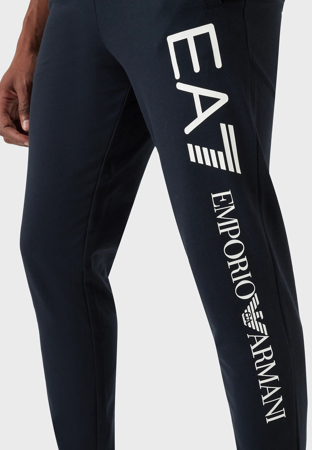 EA7 Logo Series Cotton Joggers