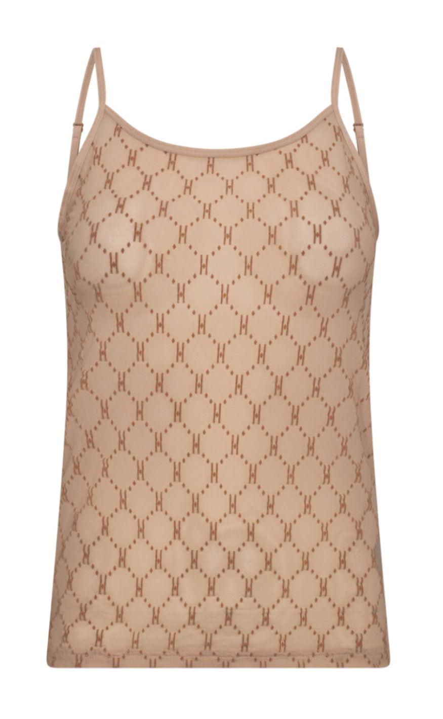 Hype The Detail Top - Mesh Singlet - Golden Mode