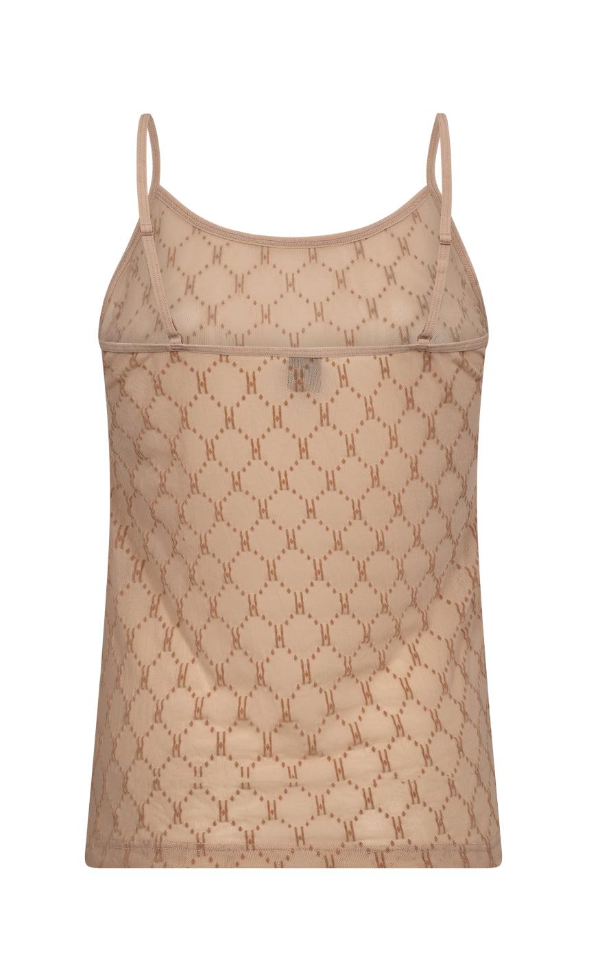 Hype The Detail Top - Mesh Singlet - Golden Mode