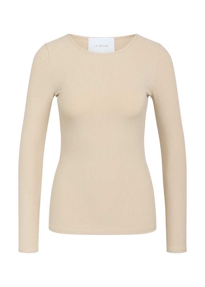 La Rouge Lisa L/S T-shirt - Sand