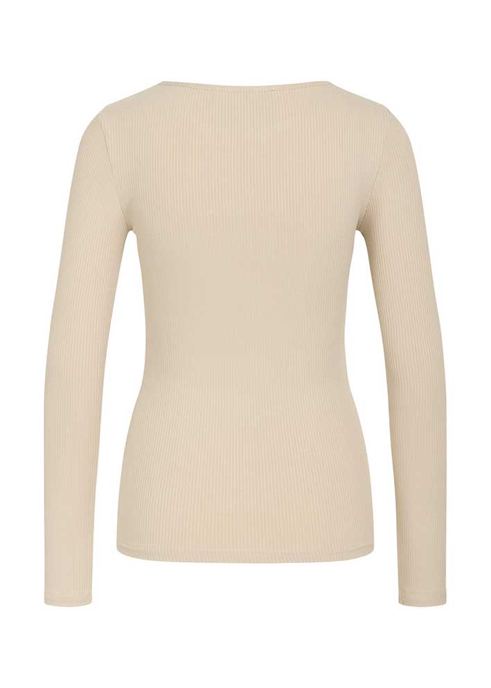 La Rouge Lisa L/S T-shirt - Sand