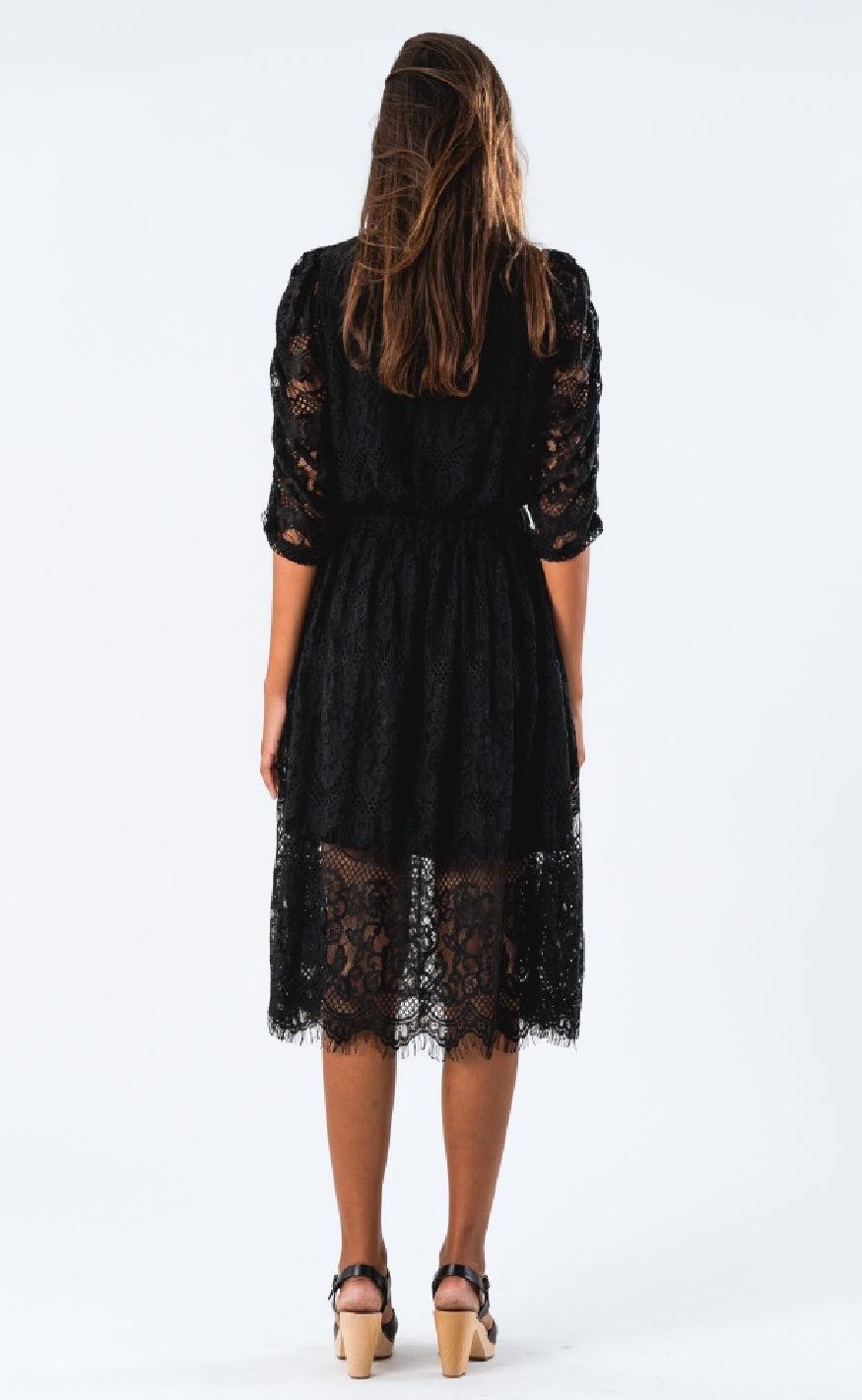 Lollys Laundry Bluse - Lilou - Black Online salg