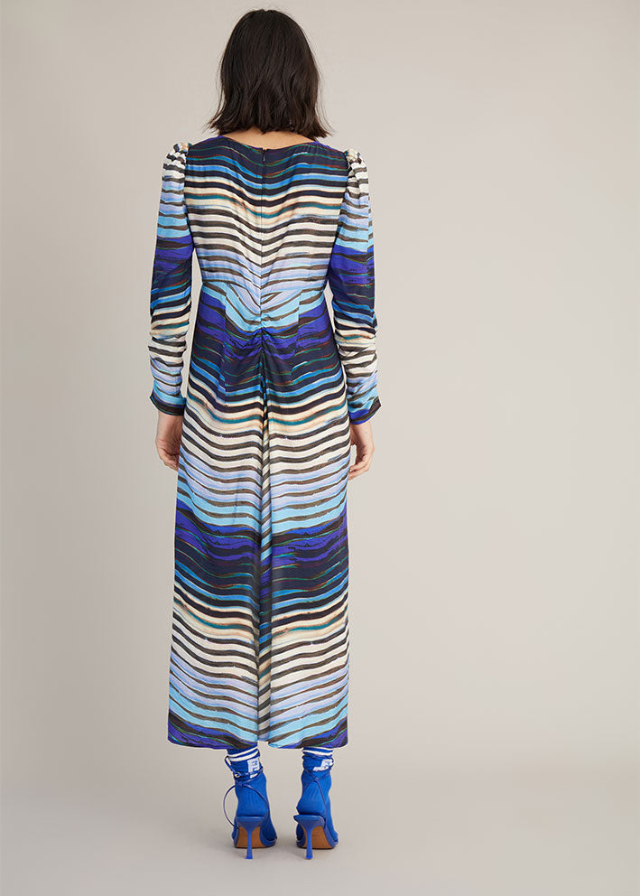 Munthe Downy Kjole - Blue