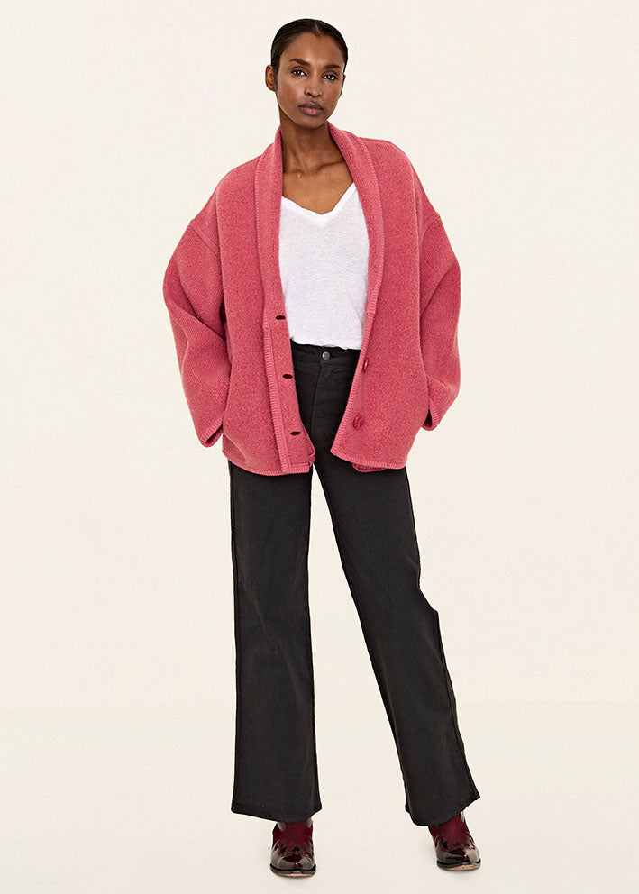 Odd Molly Wool Rose Jacket - Dusted Rouge