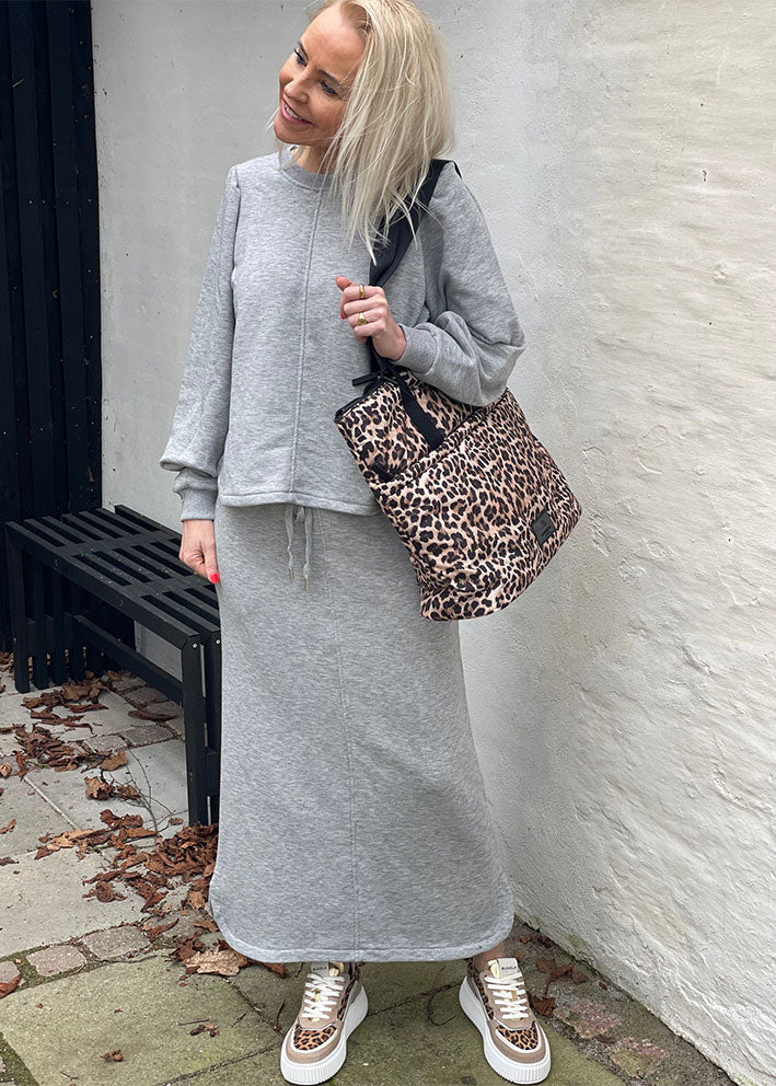 Soft Rebels Rowen Sweatshirt SR225-303 Light Grey Melange