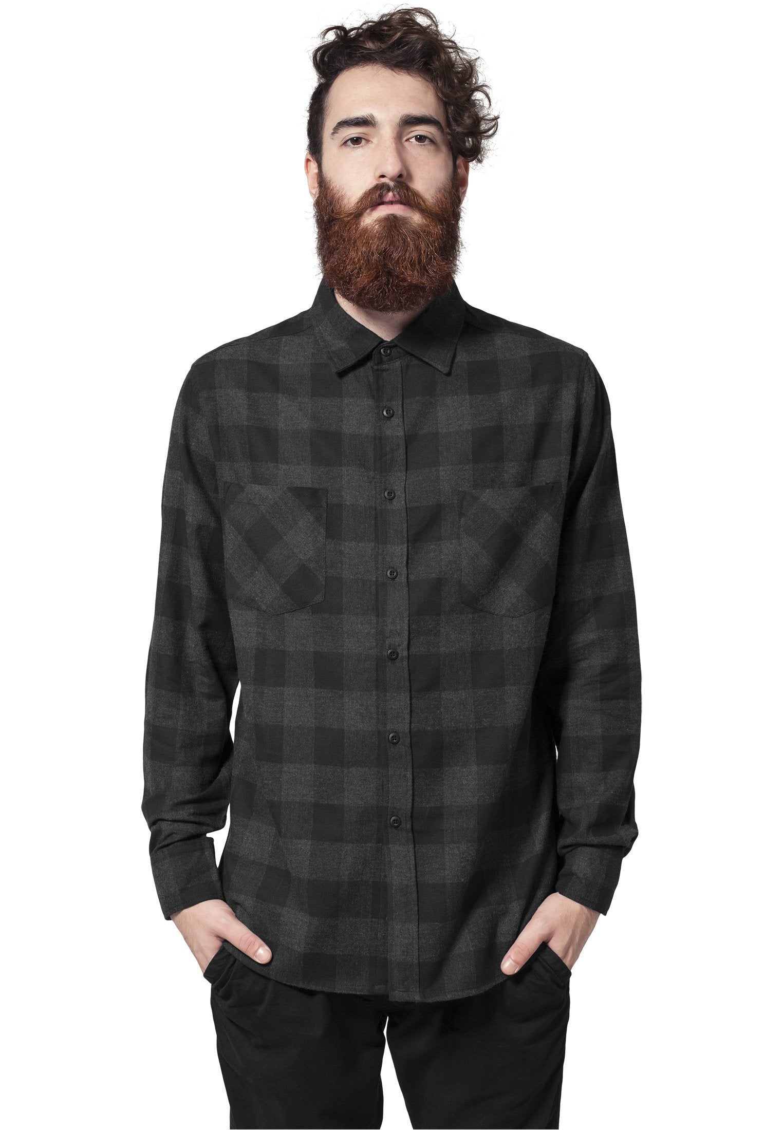 Urban Classics Checked Flanell Shirt Online nu