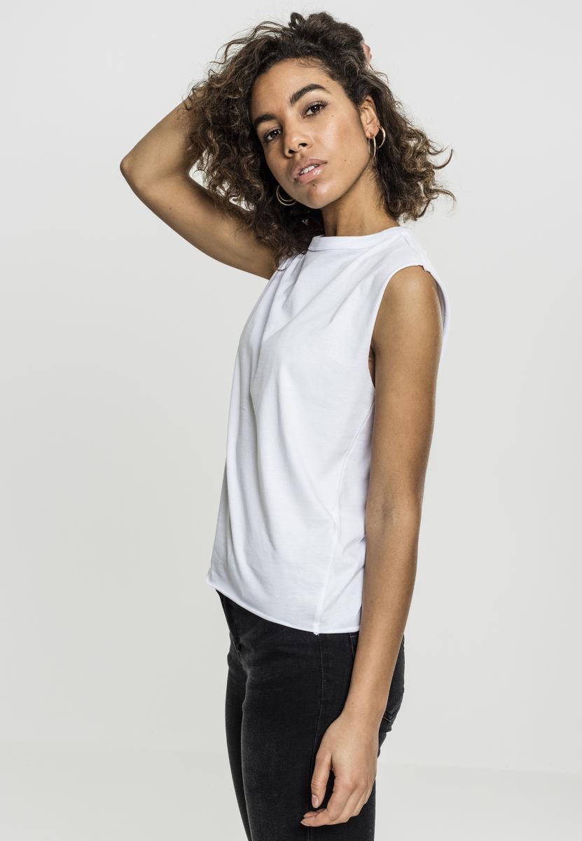 Urban Classics Ladies Jersey Lace Up Top