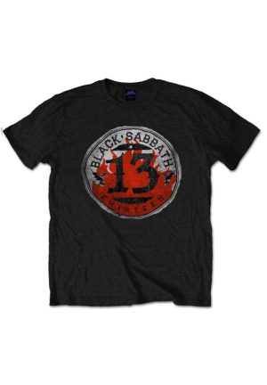 Black Sabbath 13 Flame Circle T-Shirt