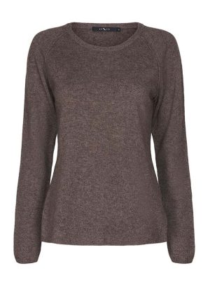 BTF CPH Cashmere Pullover 50068 Brown Melange