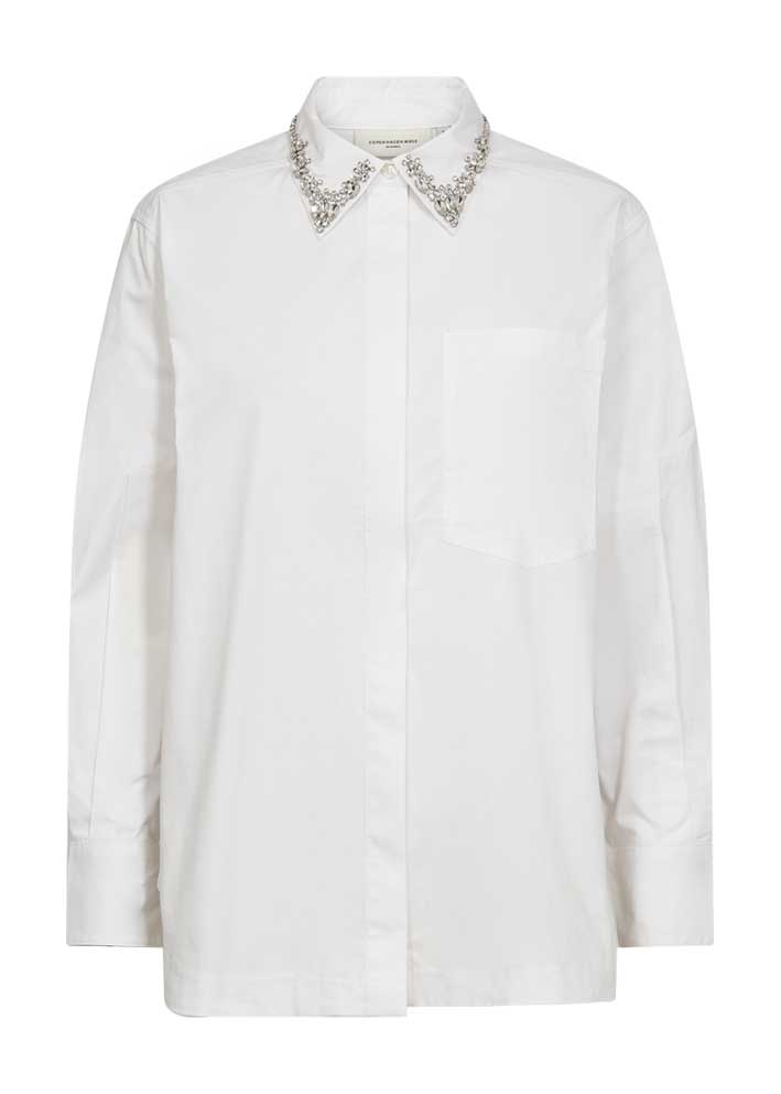 Copenhagen Muse Spika Skjorte - Bright White