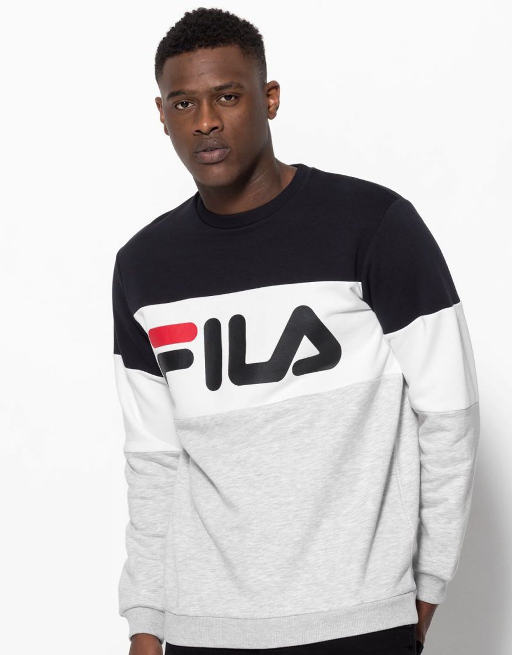 Fila Straight Blocked Sweatshirt