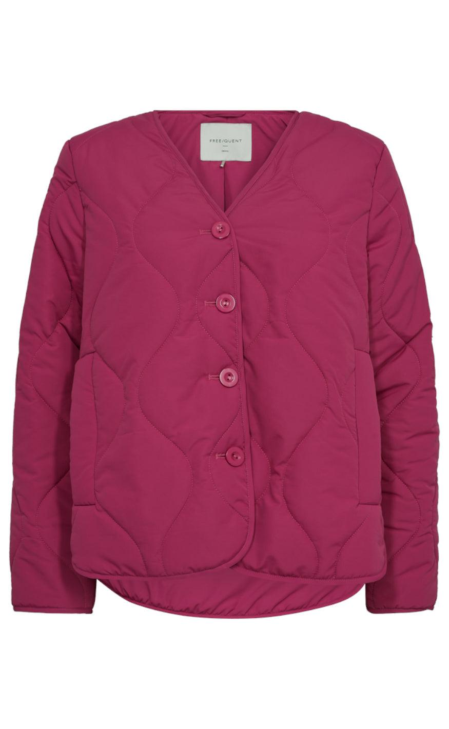 Freequent Jakke - Cose - Very Berry Levere