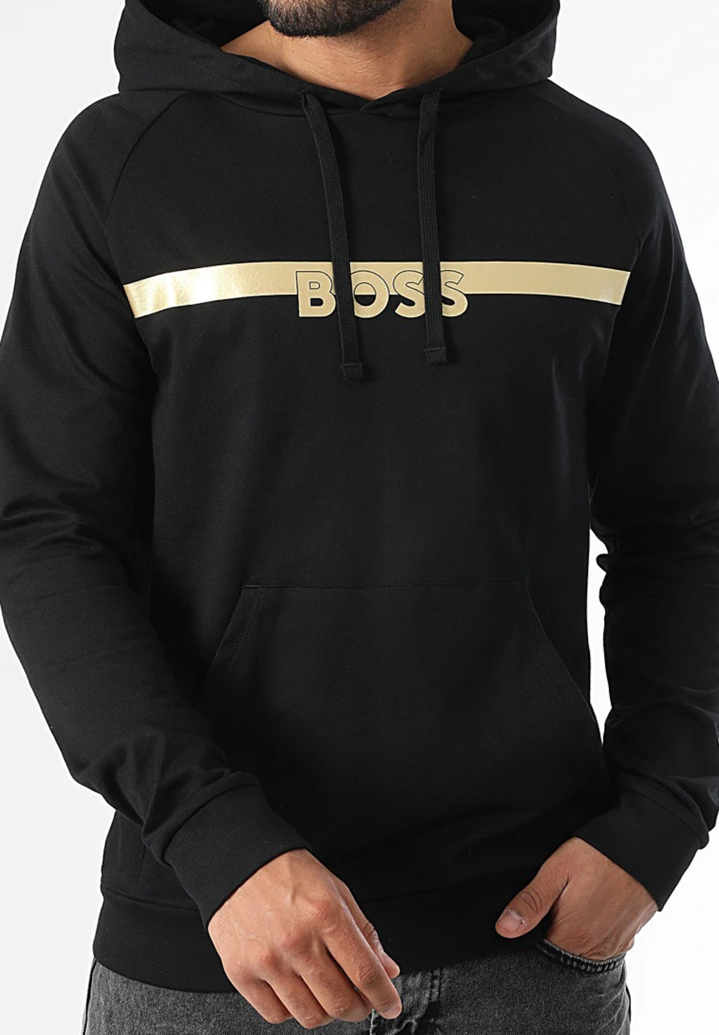 Hugo Boss Authentic Cotton Hoodie Levere
