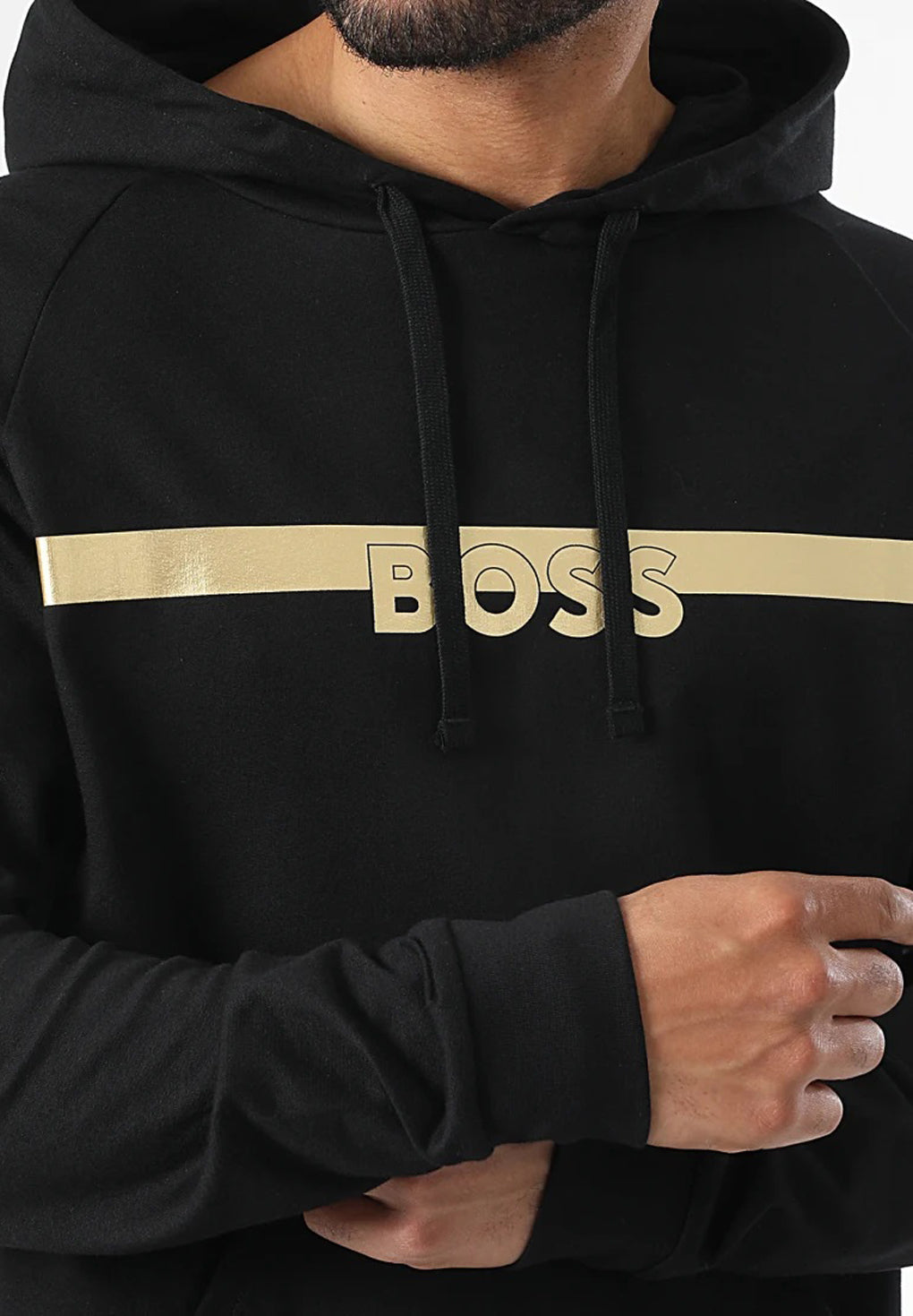 Hugo Boss Authentic Cotton Hoodie Levere