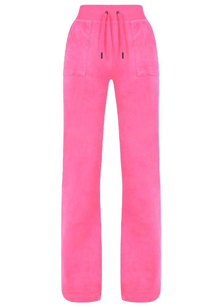 Juicy Couture Del Ray Classic Velour Bukser - Raspberry Rose