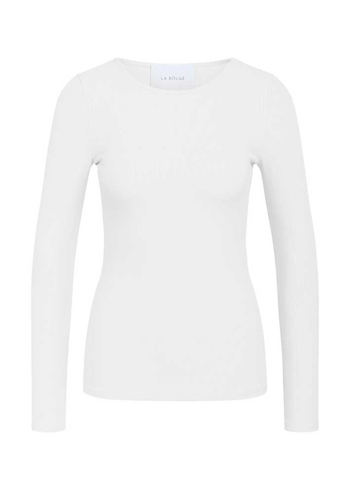 La Rouge Lisa L/S T-shirt - White