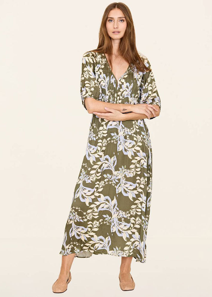 Odd Molly Frizzante Dress - Kjole - Deep Green