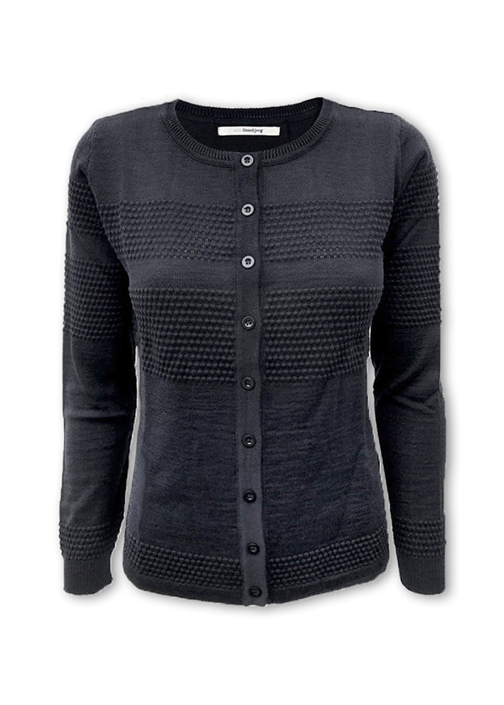 Sibin Linnebjerg Dita Cardigan 7718 Antrazit