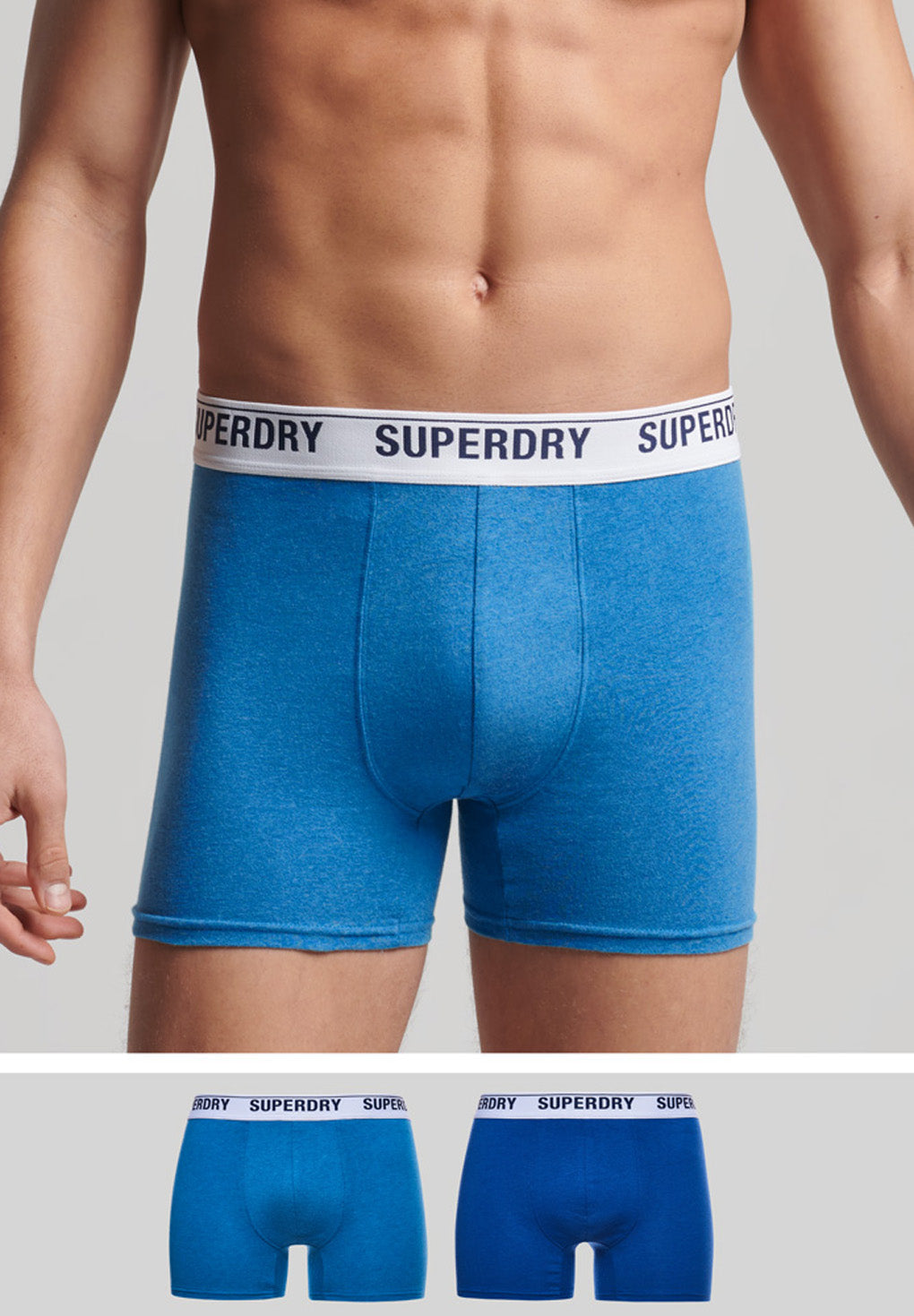 Superdry Organic Cotton Boxer Double Pack (2par)
