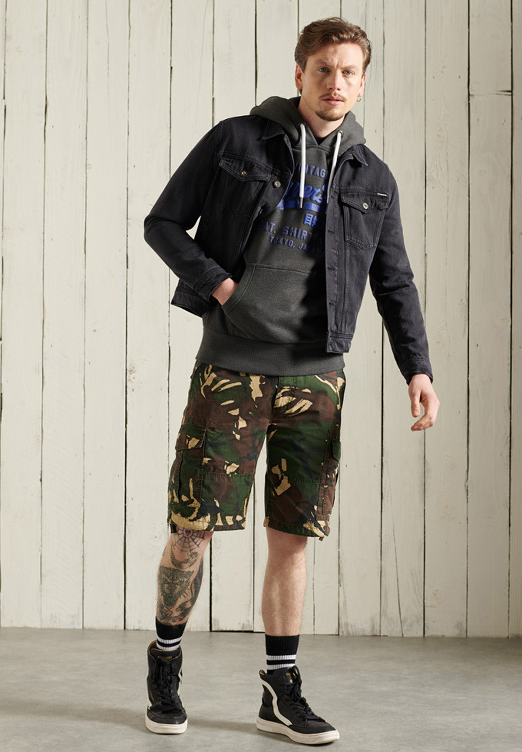 Superdry Sweat Shop Duo Hoodie Levere