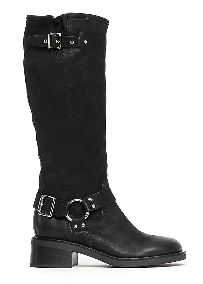 Bukela Ellie Biker Støvle - Black