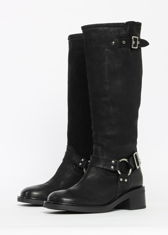 Bukela Ellie Biker Støvle - Black
