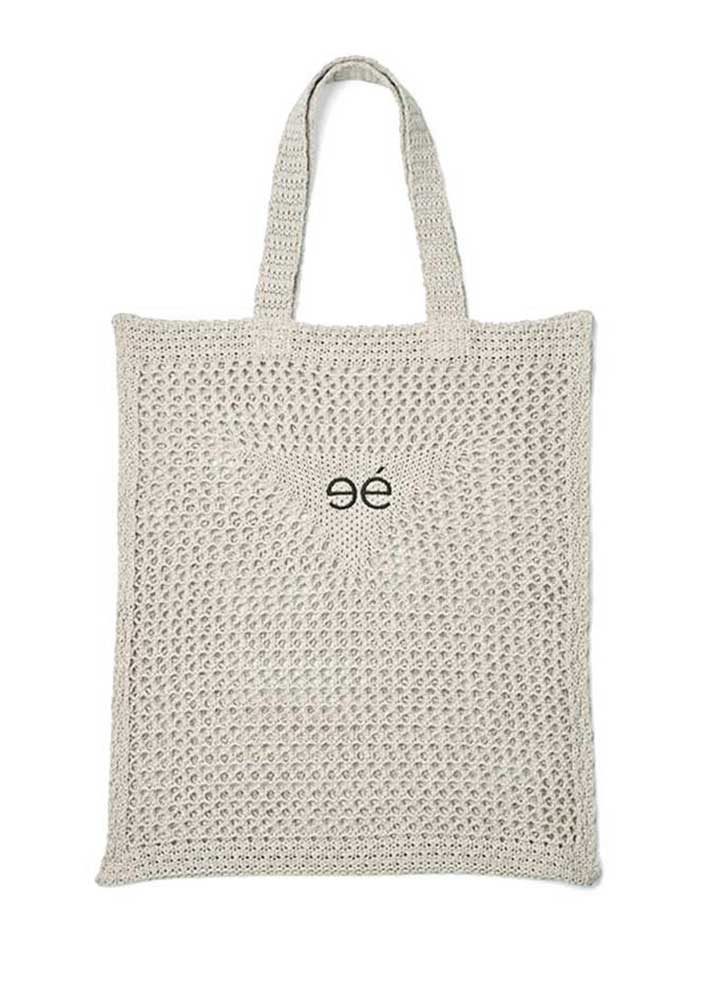 Esmé Studios Lily Knit Bag - Taske - Pure Cashmere