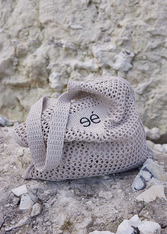 Esmé Studios Lily Knit Bag - Taske - Pure Cashmere