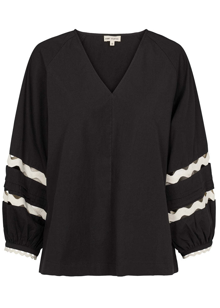 Esmé Studios Maddy Bluse ES125-349 Black